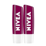 Nivea Böğürtlen Aromalı 2x4.8 gr Dudak Bakım Kremi