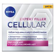 Nivea Cellular Expert Filler 50 ml Yoğun Yaşlanma Karşıtı Gündüz Yüz Bakım Kremi