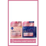 Nivea Cellular Expert Lift Saf Bakuchiol hyaluronik Asit Yaşlanma Karşıtı 50 ml Gündüz ve Gece Kremi