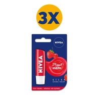 Nivea Çilekli 3x4,8 g Dudak Bakım Kremi