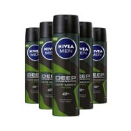 Nivea Deep Dimension Amazonia 5x150 ml Erkek Sprey Deodorant