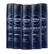 Nivea Deep Dimension Antiperspirant 5x150 ml Erkek Sprey Deodorant