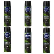 Nivea Deo Deep Dimension Amazonia 6x150 ml Erkek Sprey Deodorant