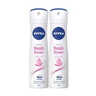 Nivea Deo Fresh Flower 2 x 150 ml Kadın Sprey Deodorant