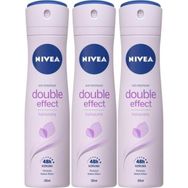 Nivea Double Effect 3x150 ML Kadın Deodorant