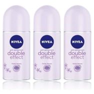Nivea Double Effect 3x50 ml Kadın Deo Roll-On