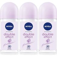 Nivea Double Effect 3x50 ml Kadın Deo Roll-On