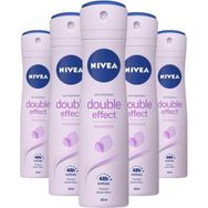 Nivea Double Effect 5x150 ml Kadın Deodorant