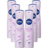 Nivea Double Effect Mor Düşler 150x6 ml Kadın Deodorant