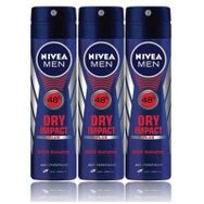 Nivea Dry İmpact Sprey 3x150 ml Erkek Deodorant