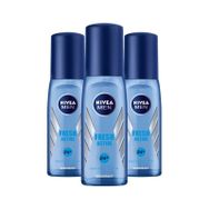 Nivea Fresh Active Pump Sprey 3x75 ml Erkek Deodorant