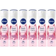Nivea Fresh Cherry 6x150 ml Kadın Deodorant