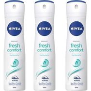 Nivea Fresh Comfort 3 x 150 ml Kadın Sprey Deodorant