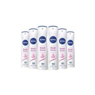 Nivea Fresh Flower 6x150 ml Kadın Deodorant