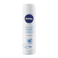 Nivea Fresh Natural 150 ml Antiperspirant Pudrasız Kadın Sprey Deodorant