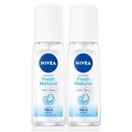 Nivea Fresh Natural Pump 2x75 ml Kadın Sprey Deodorant