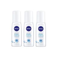 Nivea Fresh Natural Pump 3x75 ml Kadın Sprey Deodorant