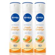 Nivea Fresh Orange 3x150 ml Kadın Deodorant