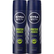 Nivea Fresh Power 2x150 ML Erkek Sprey Deodorant