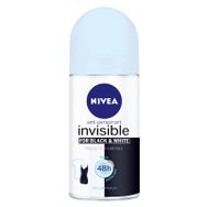 Nivea Insivible Black White Pure 50 ml Kadın Roll-On