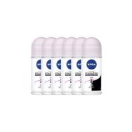 Nivea Invisible Black White Clear 6x50 ml Kadın Roll-On