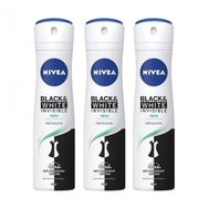 Nivea Invisible Black White Fresh 3x150 ml Kadın Sprey Deodorant