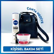 Nivea Invisible Black White İpeksiz Pürüzsüzlük 150 ml Kadın Sprey Deodorant + Çanta