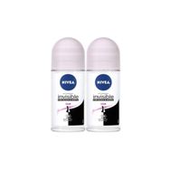 Nivea Invisible Black&White 2x50 ml Kadın Roll-On Deodorant