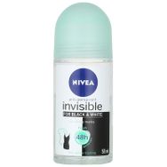 Nivea Invisible Fresh Black & White 50 ml Kadın Roll-On