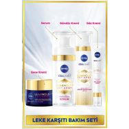 Nivea Luminous 630 Leke Karşıtı Cilt Bakım Seti Gündüz Yüz Kremi 50 ml Gece Kremi Cilt Serumu Göz Kremi