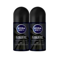 Nivea Men Deep Dimension 2x50 ml Erkek Roll-On Deodorant