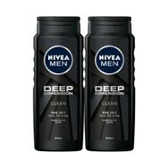 Nivea Men Deep Dimension 2x500 ml Duş Jeli