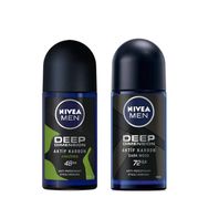 Nivea Men Deep Dimension Amazonia 50 ml ve Deep Dimension 50 ml Roll On Deodorant