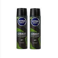 Nivea Men Deep Dimension Amazonia Aktif Karbon 2x150 ml Erkek Deodorant