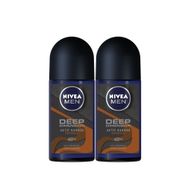 Nivea Men Deep Dimension Espresso 2x50 ml Erkek Roll-On Deodorant