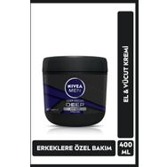 Nivea Men Deep Impact 400 ml Nemlendirici El ve Vücut Kremi
