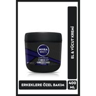 Nivea Men Deep Kavanoz 400 ml El Vücut Bakım Kremi