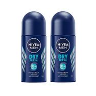 Nivea Men Dry Fresh Roll On 2x50 ml Erkek Deodorant