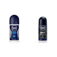 Nivea Men Fresh Active 2x50 ml ve Deep Dimension 50 ml Erkek Roll On Deodorant