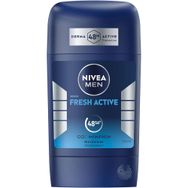 Nivea Men Fresh Active 50 ml Alüminyumsuz Stick Deodorant