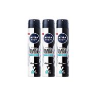 Nivea Men Invisible Black White Fresh 3x150 Ml Deodorant