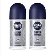 Nivea Men Silver Protect 2x50ml Erkek Roll-on Deodorant