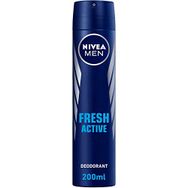 Nivea Men Sprey Fresh Active 200 ml Deodorant