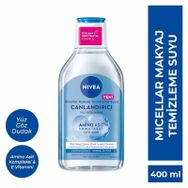 Nivea Micellair Normal Ciltler Yüz Göz 400 ml Dudak Makyaj Temizleme Suyu