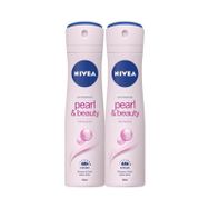 Nivea Pearl Beauty 2x150 ML Kadın Sprey Deodorant