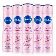 Nivea Pearl Beauty 5x150 ML Kadın Sprey Deodorant