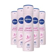 Nivea Pearl Beauty 5x150 ml Sprey Deodorant