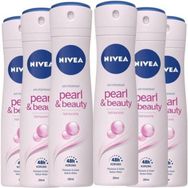 Nivea Pearl Beauty 6x150 ml Kadın Deodorant