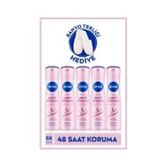 Nivea Pearl Beauty Black 5x150 ml Kadın Sprey Deodorant