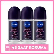 Nivea Pearly Beauty 3x50 ml Kadın Roll-On